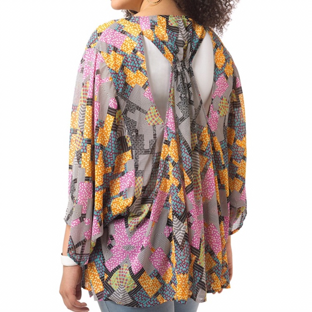 City Chic Festival Days Kimono Size XS (14) - Picture 3 of 7